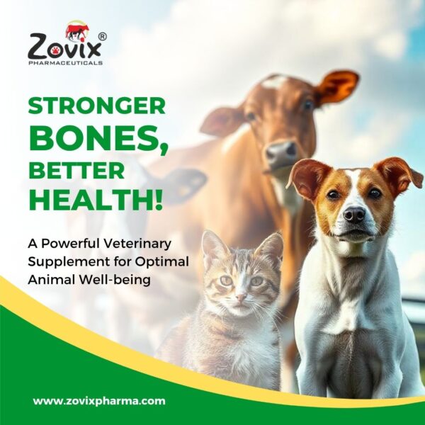 Zovix Pharma CALVIX nutritional supplement product image.