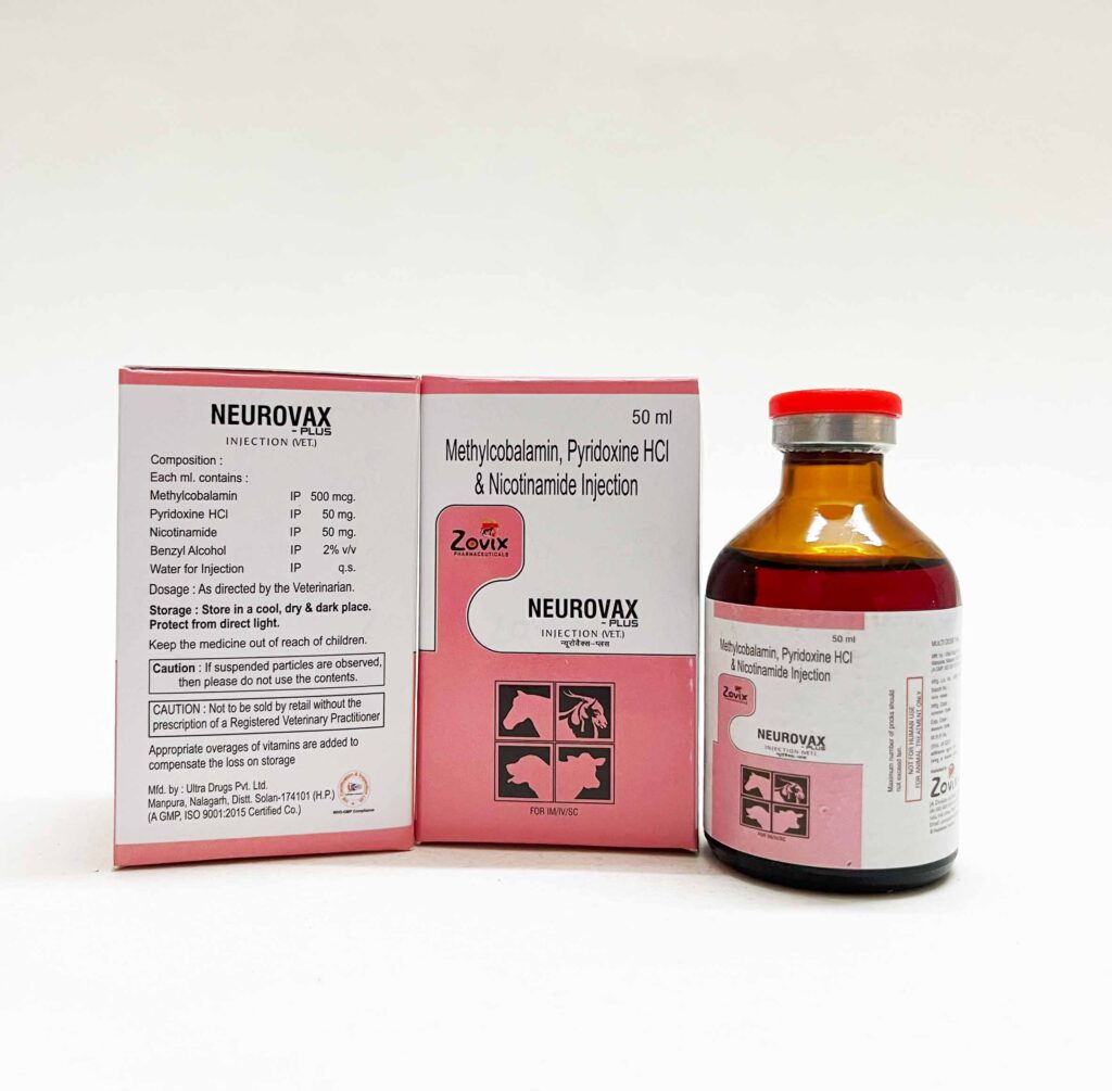 Neubrax Injection Neurovax | Methylcobalamin + Pyridoxine Hydrochloride + Nicotinamide ...