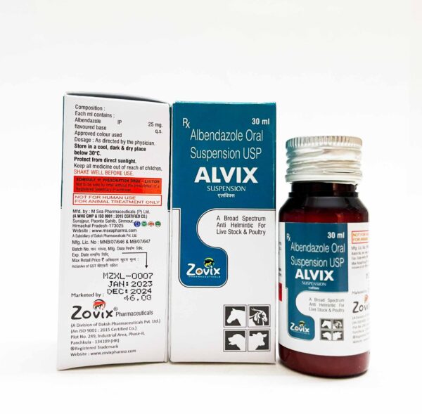 Alvix,zovixpharma,veterinarymedicine,animaldrugs