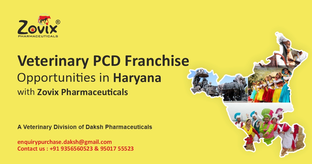 Veterinary PCD Franchise Opportunities in Haryana with Zovix Pharmaceuticals