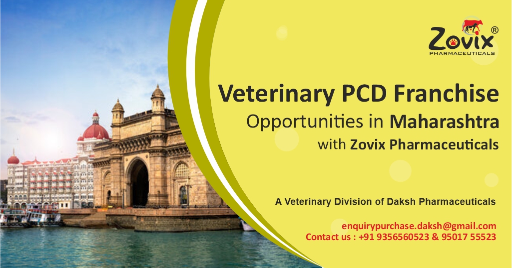 Veterinary PCD Franchise Opportunities in Maharashtra with Zovix Pharma