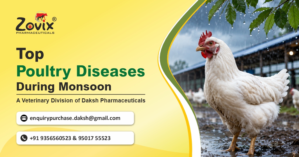 Top Poultry Diseases During Monsoon